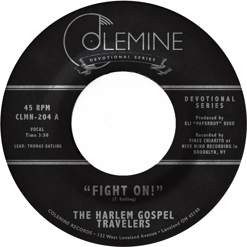 Harlem Gospel Travelers - Fight On! (Clear Vinyl) [Colored Vinyl] [Clear Vinyl]