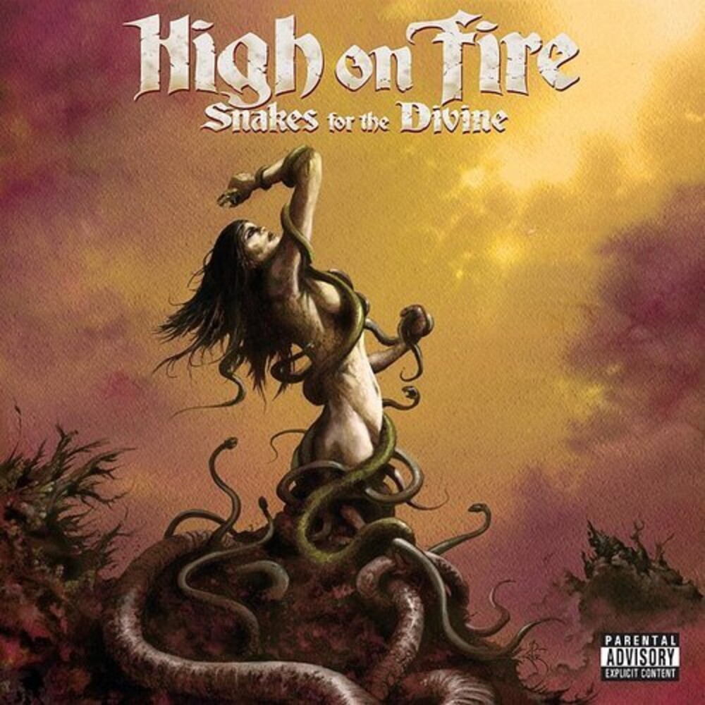 High On Fire - Snakes For The Divine (Translucent Ruby) [Colored Vinyl]