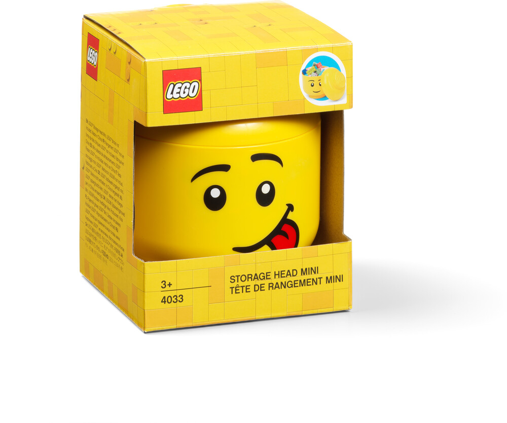 Room Copenhagen - Lego Mini Silly Storage Head (Ylw)