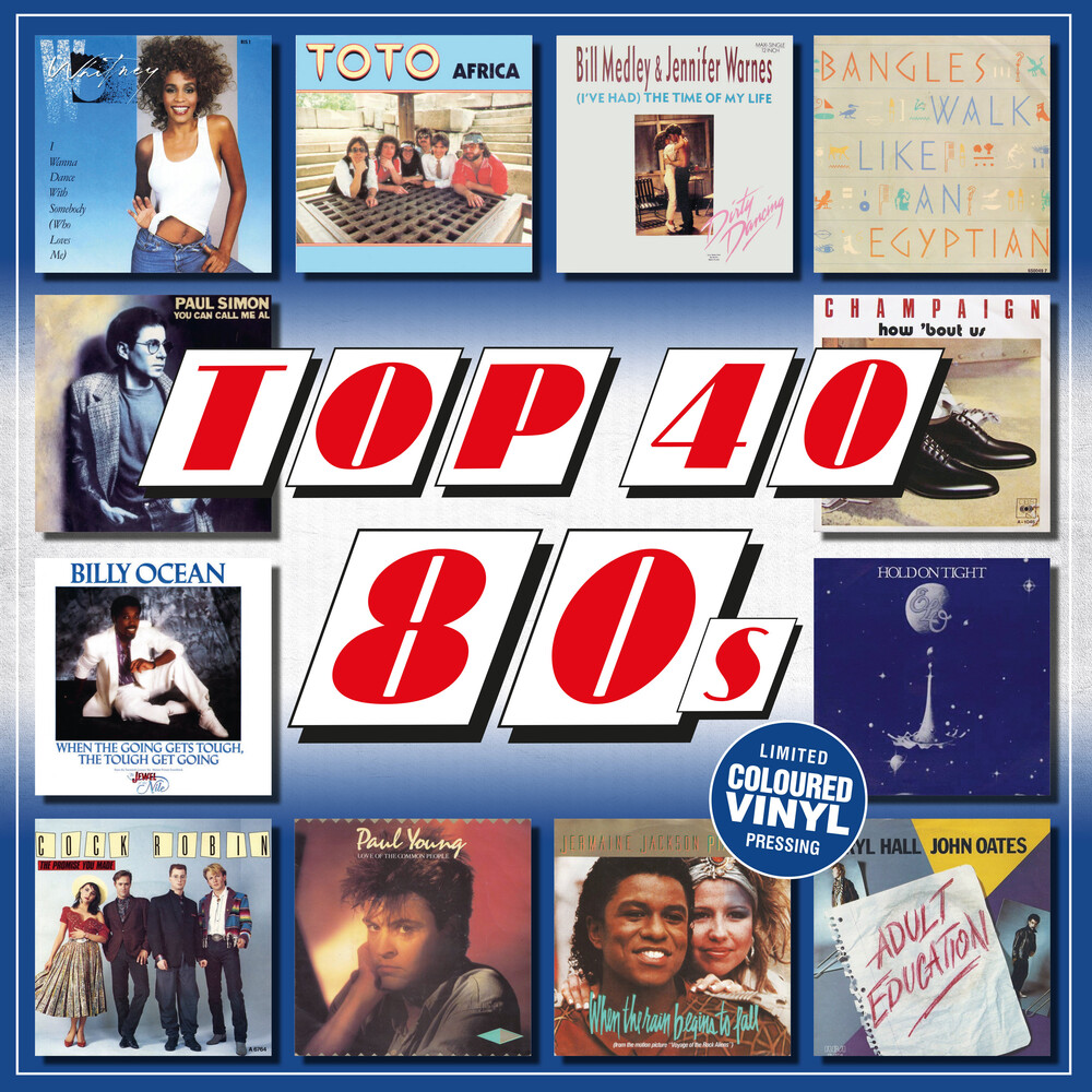 Top 40 80s / Various - Top 40 80s / Various [Colored Vinyl] (Ofgv) (Spla) (Hol)