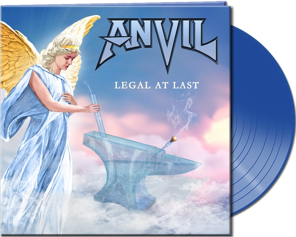 Anvil - Legal At Last (Blue) [Clear Vinyl] (Gate) [Limited Edition]