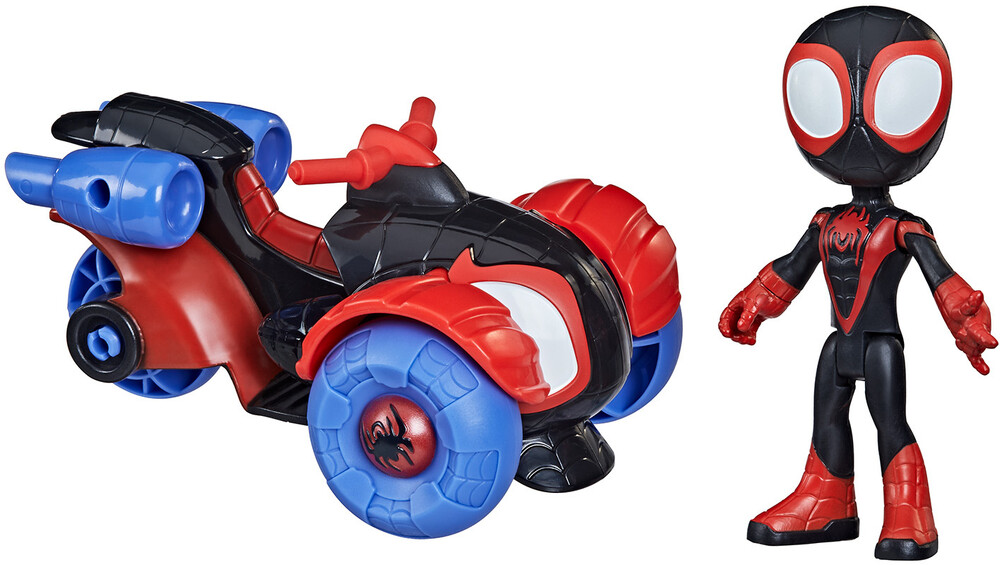 Saf Spinn Techno Racer - Hasbro Collectibles - Spidey And His Amazing Friends Techno Racer