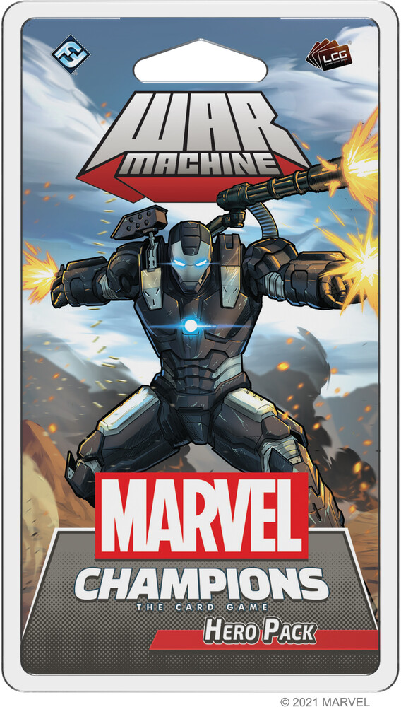 Marvel Champions Card Game Warmachine Hero Pack - Marvel Champions Card Game Warmachine Hero Pack
