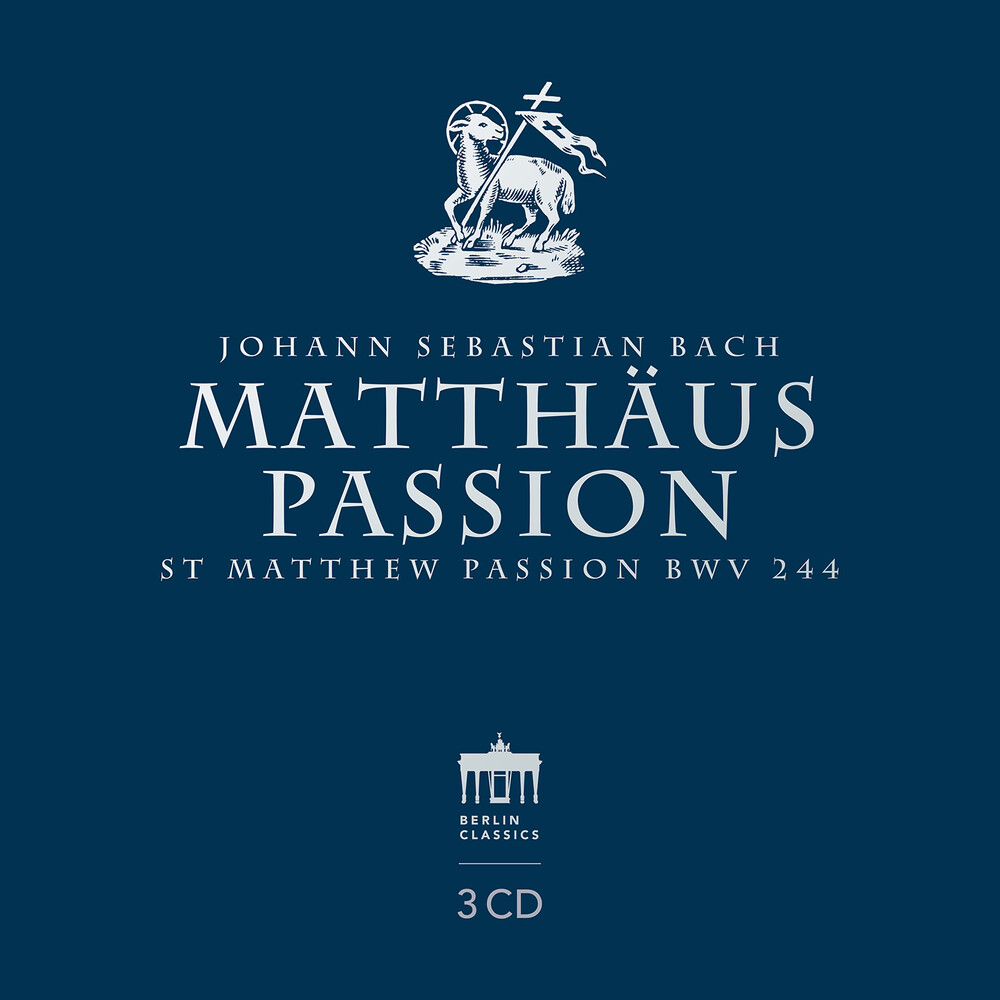 J Bach .S. / Mauersberger / Adam - St Matthew Passion (3pk)
