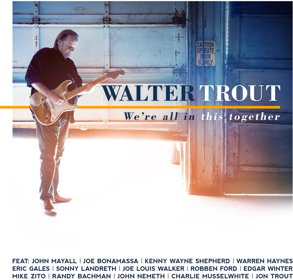 Walter Trout - We're All In This Together - Blue (Blue) [Colored Vinyl]