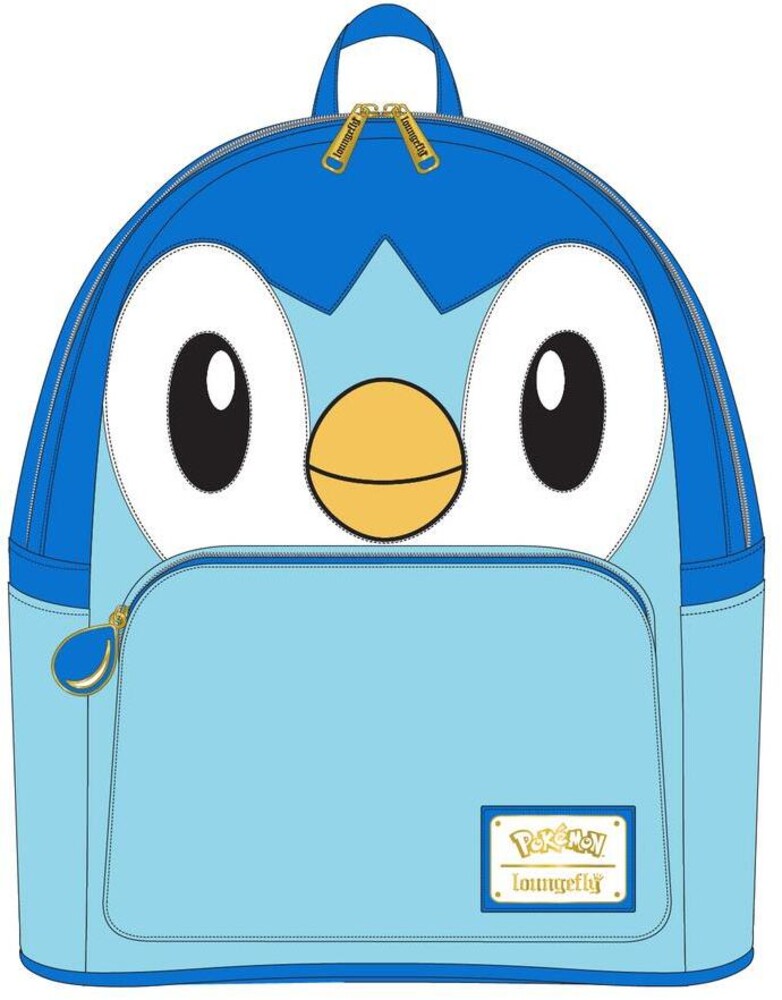Loungefly Pokemon: - Piplup Cosplay Mini Backpack (Back)