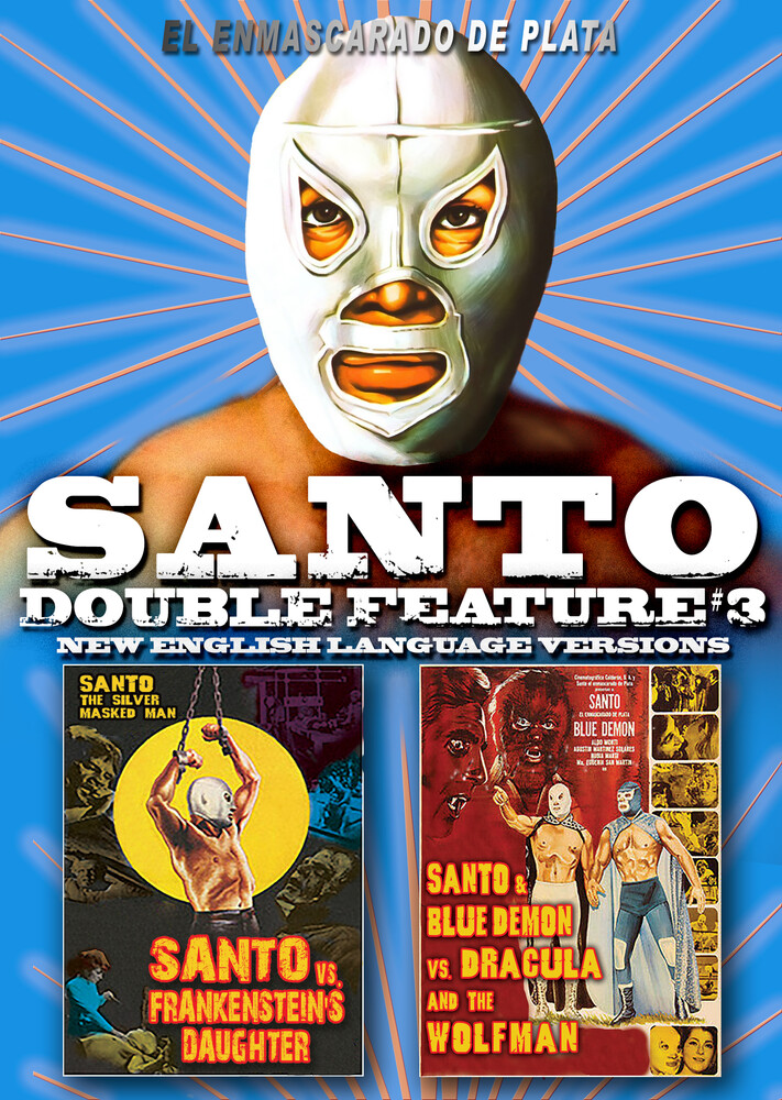 Santo Double Feature #3: Santo vs Frankenstein's - Santo Double Feature #3: Santo Vs Frankenstein's Daughter / Santo     & Blue Demon Vs Dracula & The Wolfman
