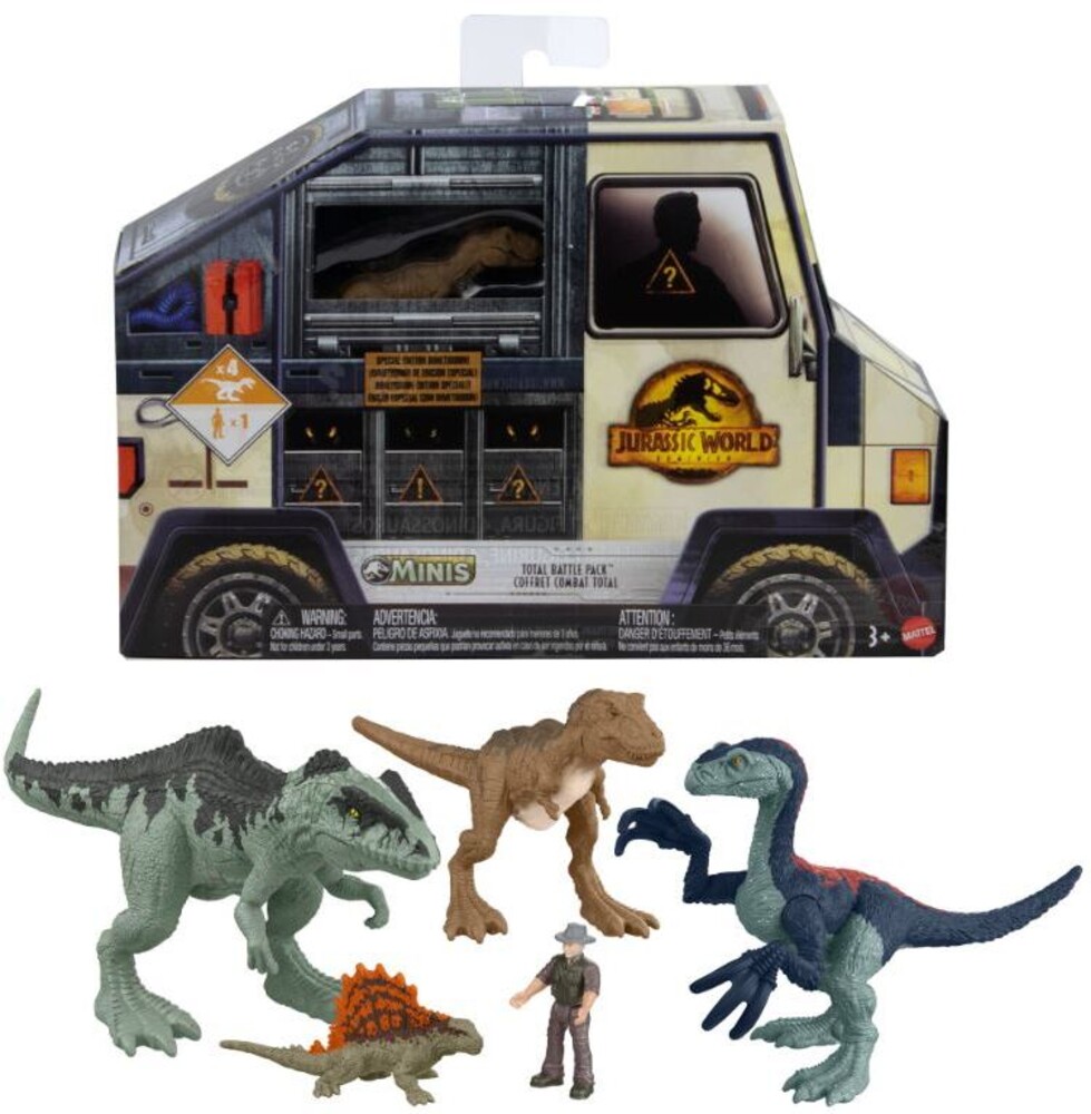 Jurassic World - Jurassic World Mini Figure Multipack #4 (Fig)