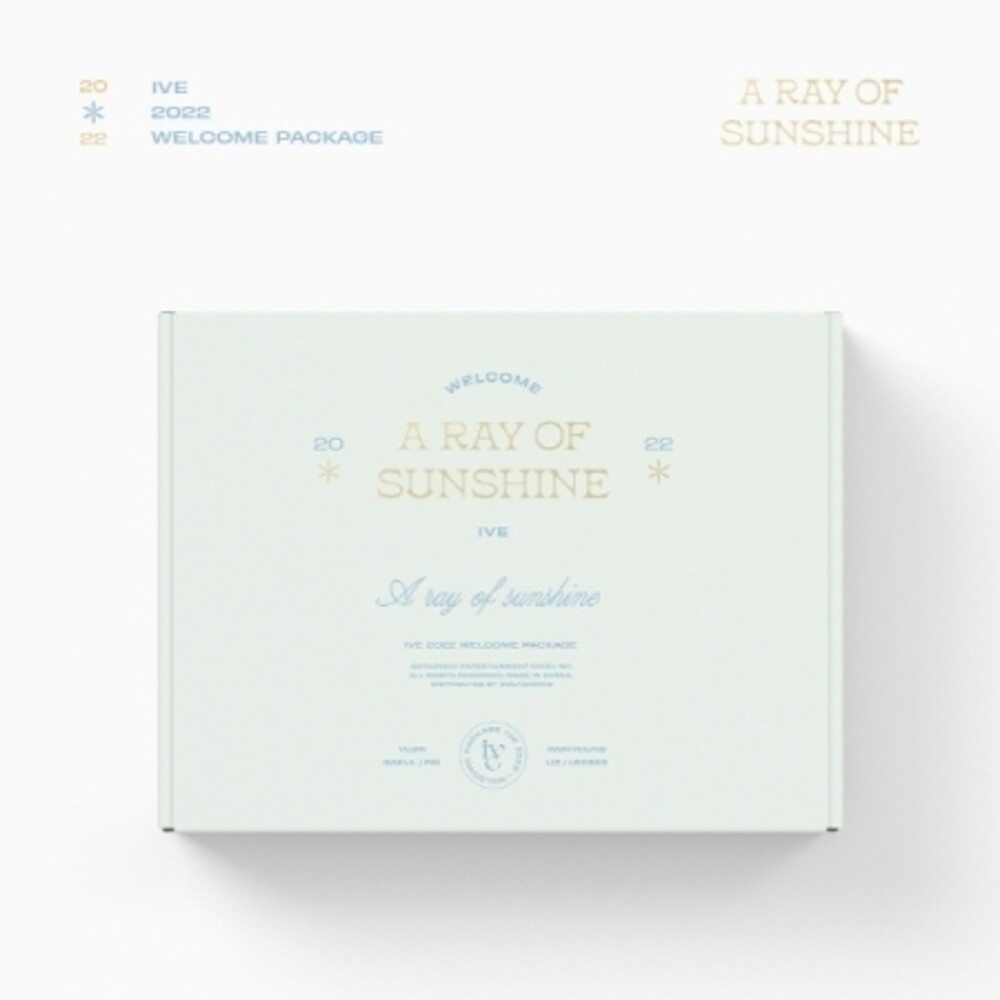 Ive - 2022 Welcome Package: A Ray Of Sunshine (W/Dvd)