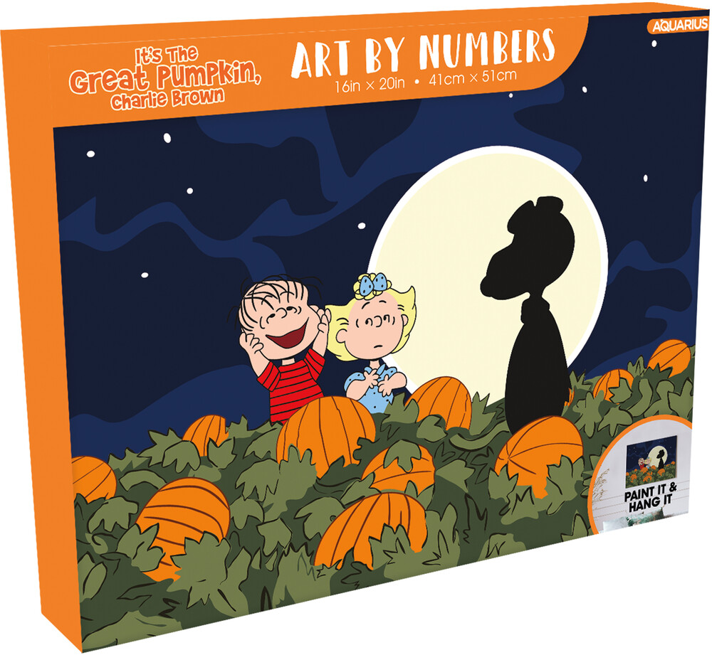 Great Pumpkin Charlie Brown Paint by Numbers - Great Pumpkin Charlie Brown Paint By Numbers
