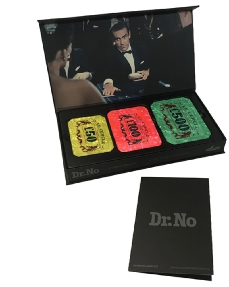 James Bond - Dr. No Casino Plaques Le Prop Replica - James Bond - Dr. No Casino Plaques Le Prop Replica