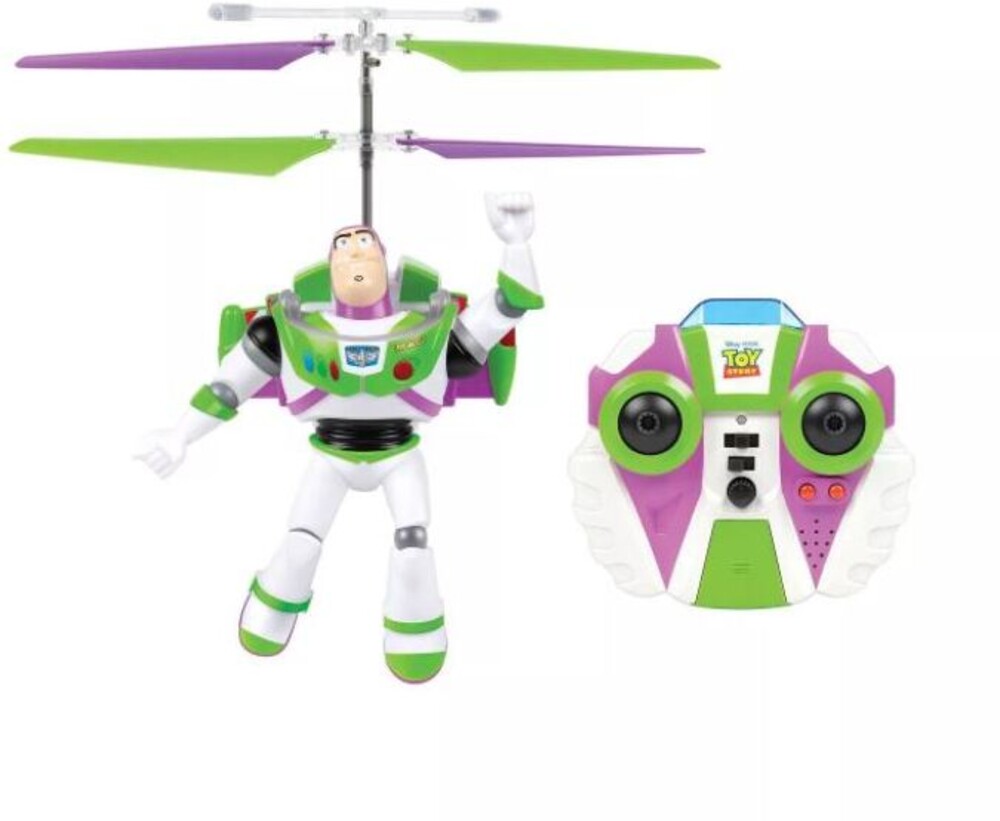 Rc Figures - Pixar Buzz Lightyear 2 Channel Flying Figure IR Helicopter (Disney/Pixar, Toy Story)
