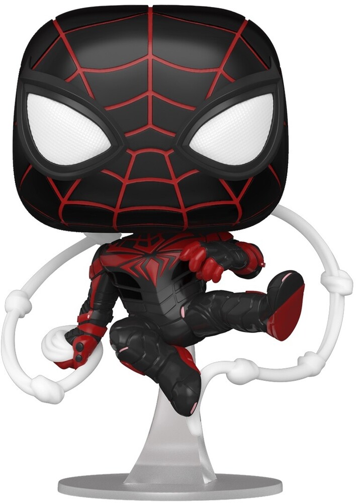  - FUNKO POP! Games: Marvel's Spider-Man Miles Morales Miles (Advanced Tech Suit)