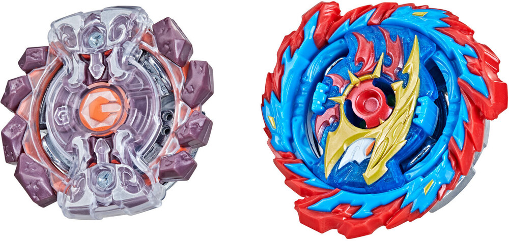 Bey Sps Mirage Helios H6 and Gaianon G6 - Hasbro Collectibles - Beyblade Mirage Helios H6 And Gaianon G6