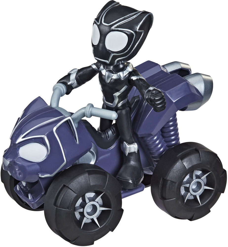 Saf Bp Panther Patroller - Hasbro Collectibles - Spidey And His Amazing Friends Black PantherPanther Patroller