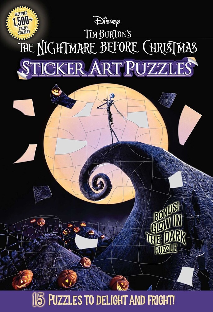 Kaplan, Arie - The Nightmare Before Christmas Sticker Art Puzzles