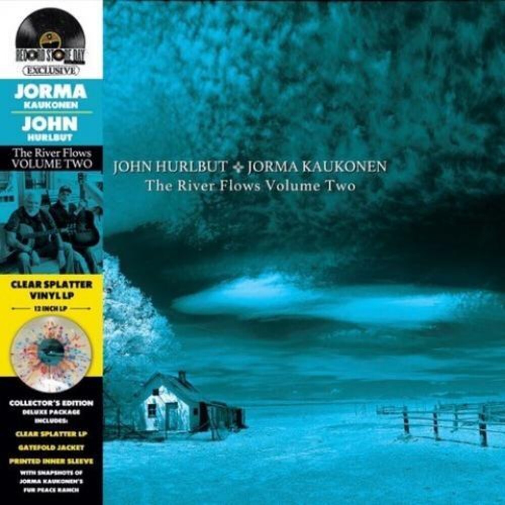 Jorma Kaukonen & John Hurlbut - The River Flows Vol. 2 (Rsd) [Clear Vinyl] [Record Store Day] [RSD Drops 2021]