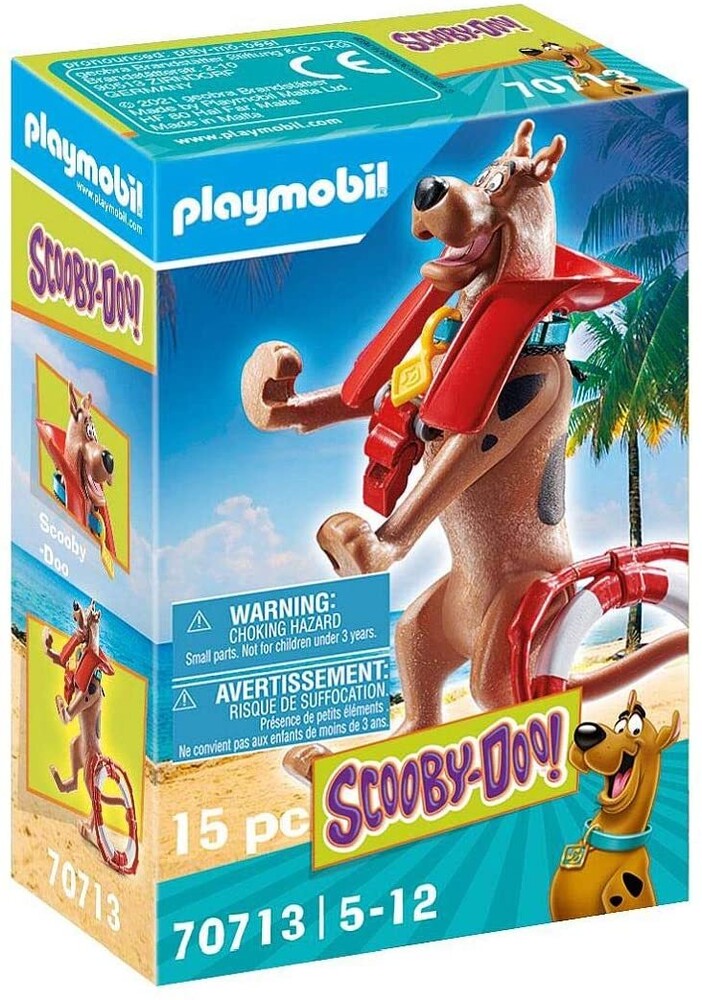 Playmobil - Scooby Doo Collectible Lifeguard Figure (Fig)