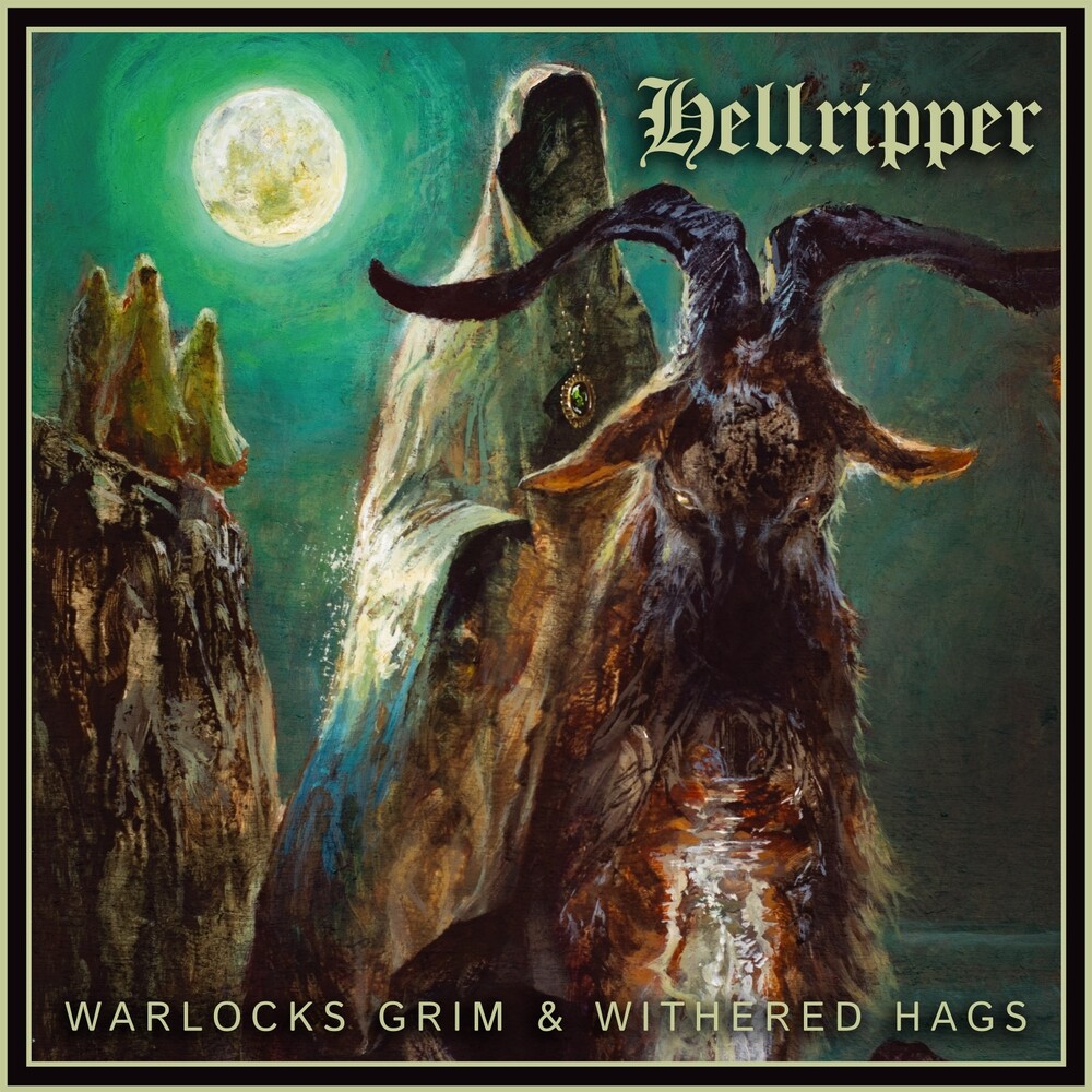 Hellripper - Warlocks Grim & Withered Hags - 140gm Green Vinyl