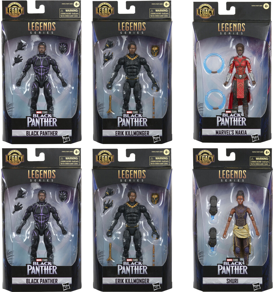 Blp Legends Collection Ast - Hasbro Collectibles - Marvel Legends Black Panther Collection Assortment