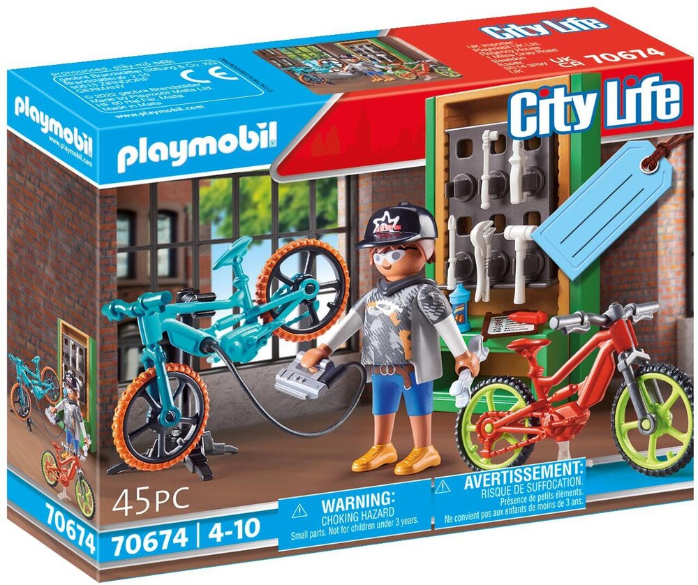Playmobil - City Life Bike Workshop Gift Set (Gift)
