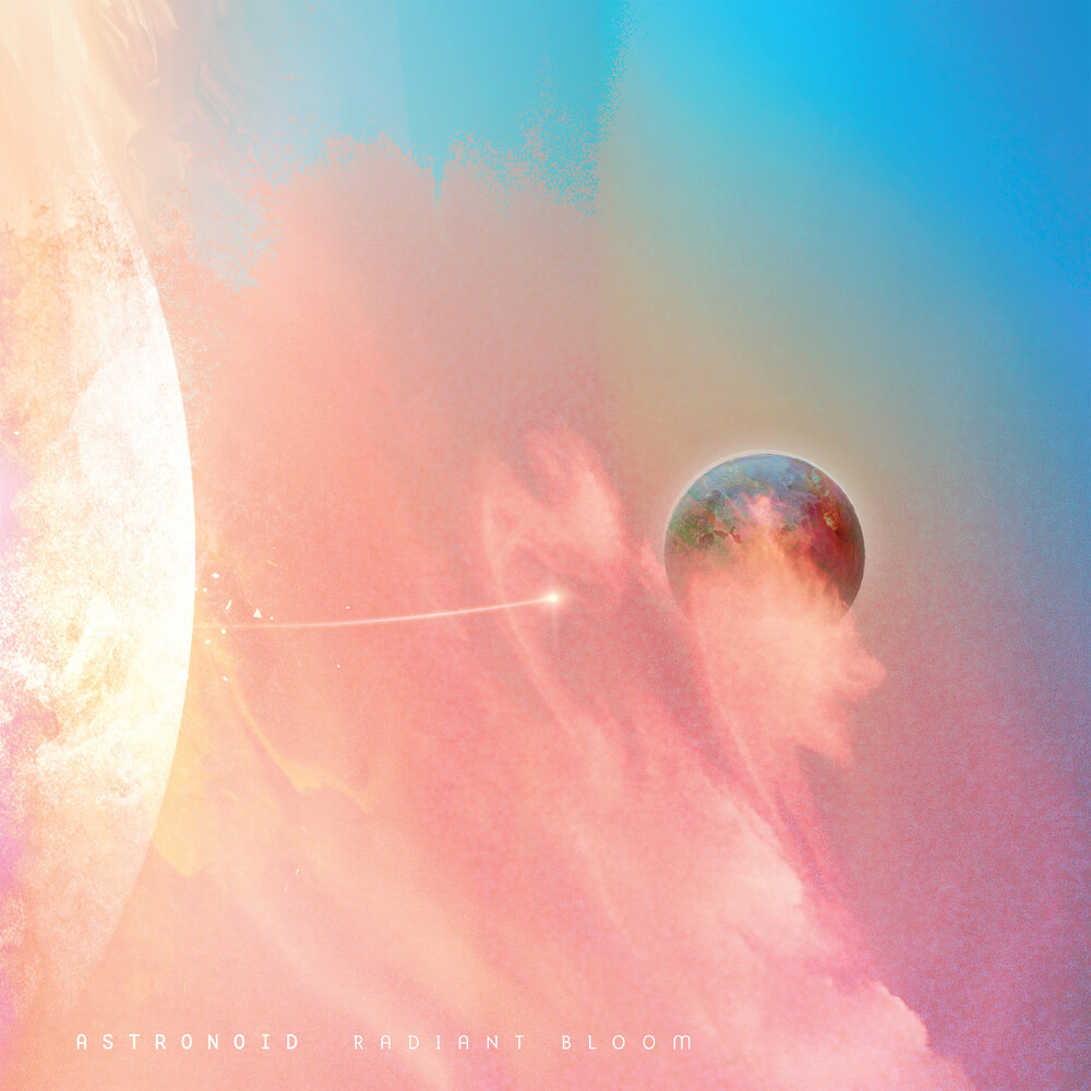 Astronoid - Radiant Bloom - Purple With Peach Marble [Colored Vinyl]