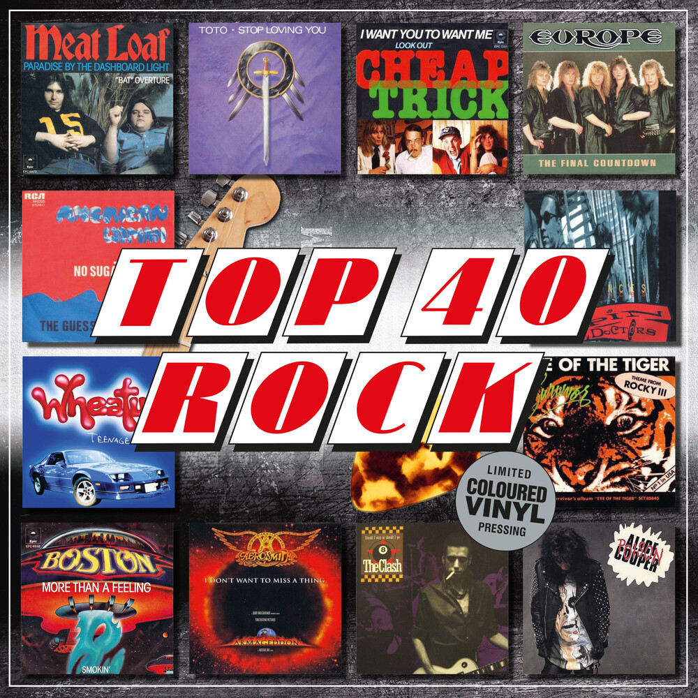 Top 40 Rock / Various - Top 40 Rock / Various [Colored Vinyl] (Ofgv) (Spla) (Hol)