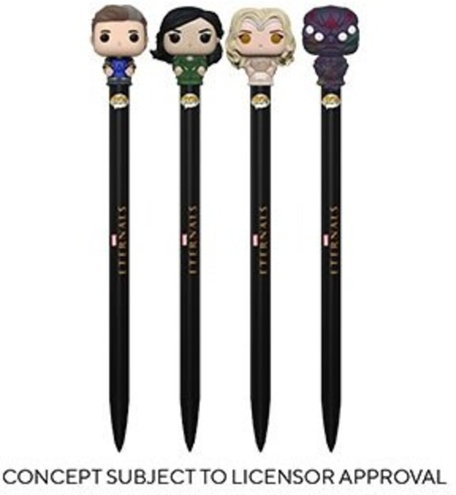 Funko Pen Toppers: - FUNKO PEN TOPPERS: The Eternals (One Topper Per Purchase)