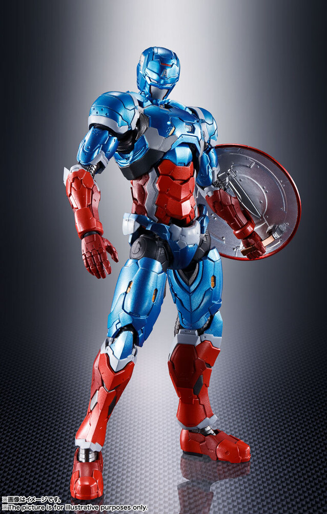 Tamashi Nations - Captain America (Tech-On Avengers) (Clcb) (Fig)
