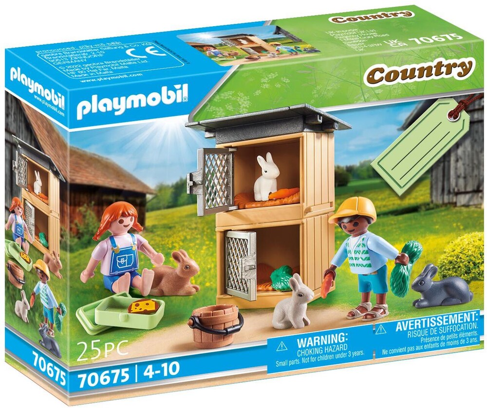 Playmobil - Country Rabbit Pen Gift Set (Gift)