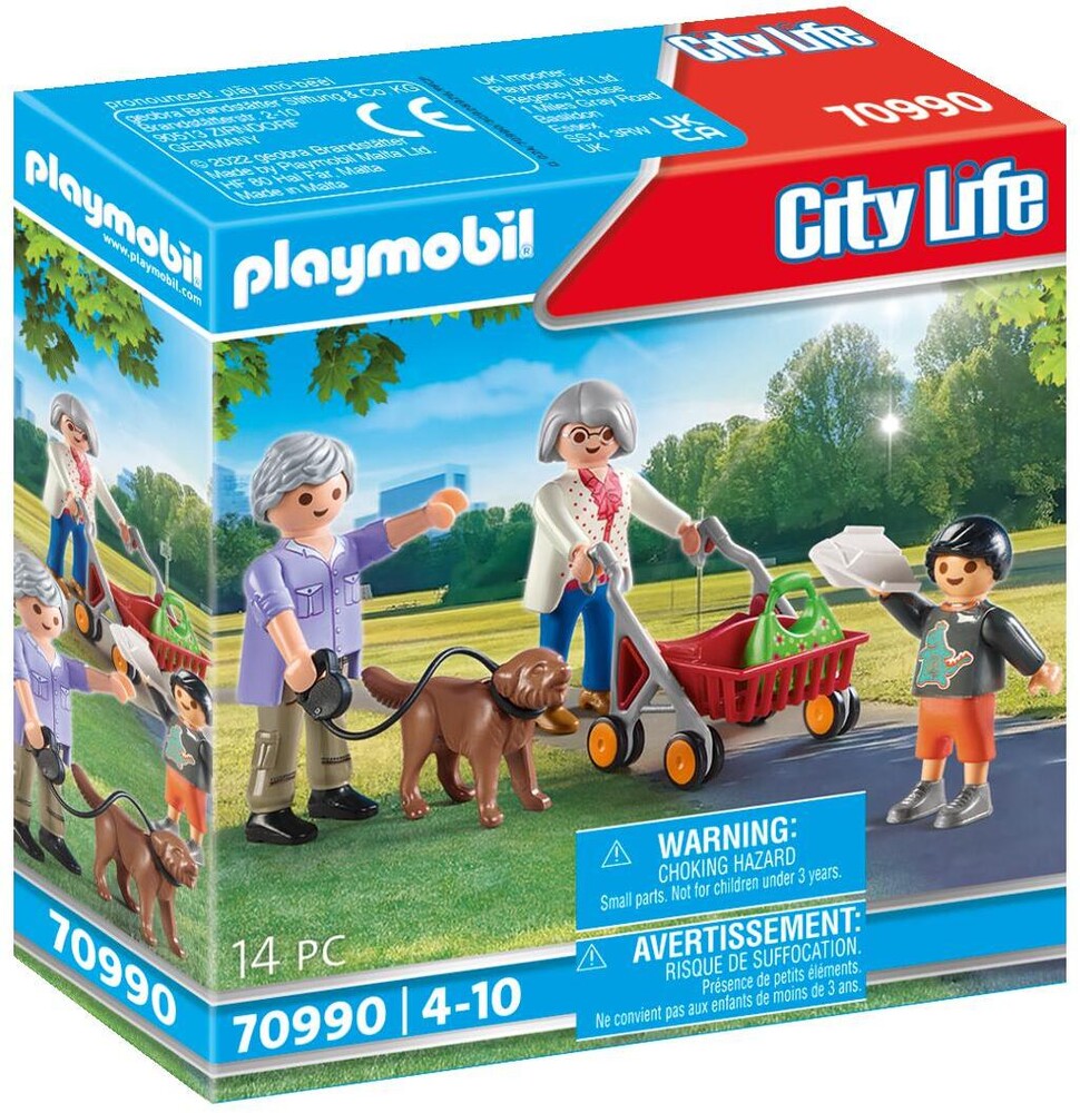 Playmobil - City Life Grandparents With Child (Fig)
