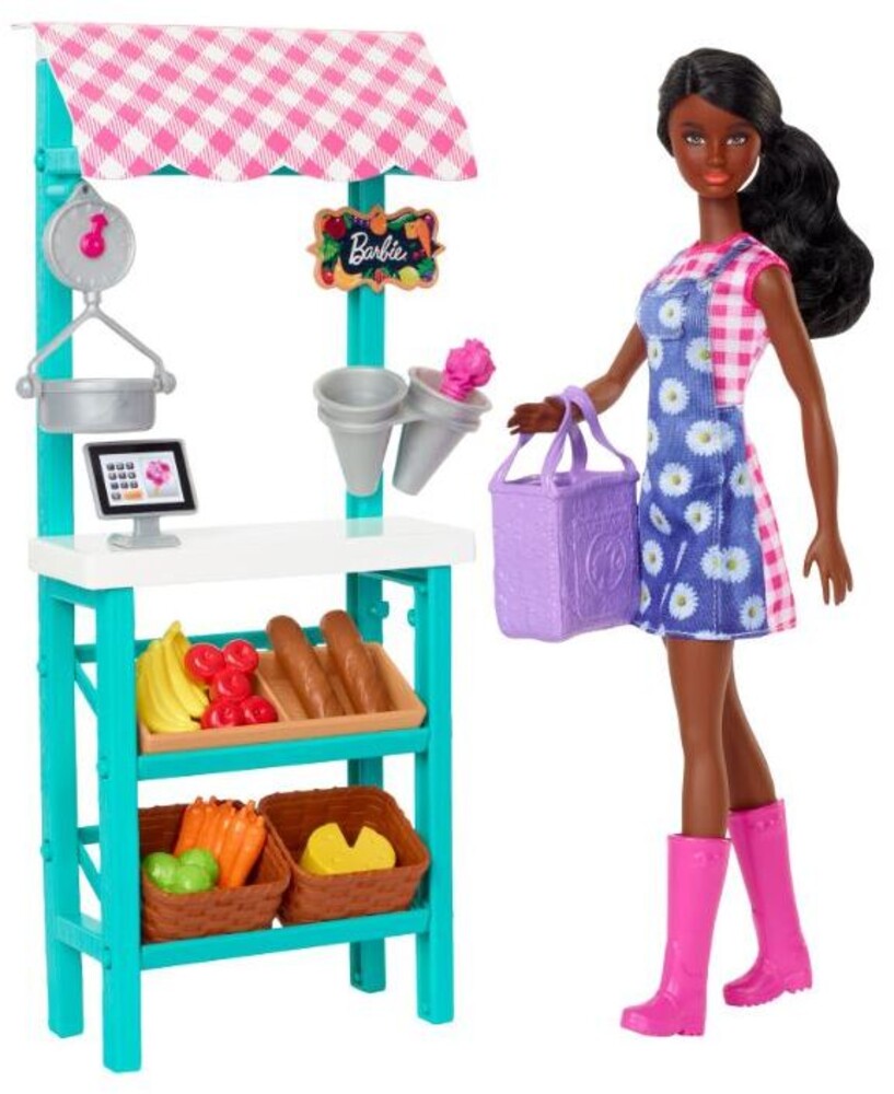 Barbie - Barbie I Can Be Farm Fresh Market Playset Aa