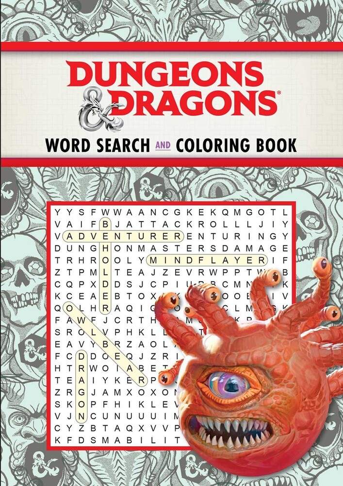 Editors of Thunder Bay Press - Dungeons & Dragons Word Search and Coloring (Dungeons & Dragons, D&D)