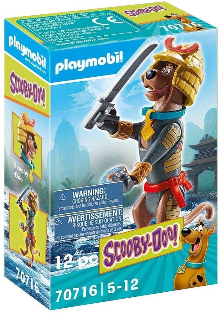 Playmobil - Scooby Doo Collectible Samurai Figure (Fig)