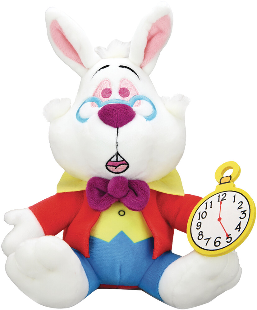  - Phunny Alice In Wonderland White Rabbit 8in Plush