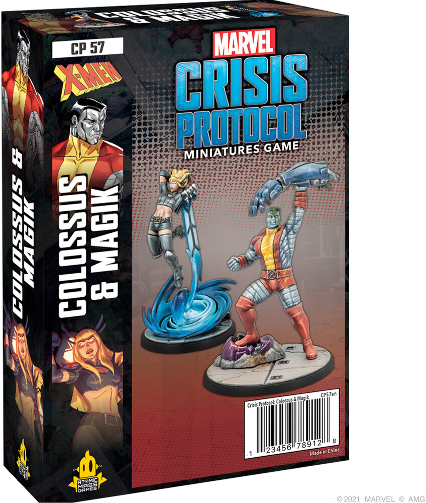 Marvel Crisis Protocol Colossus & Magik Chtr Pack - Marvel Crisis Protocol Colossus & Magik Chtr Pack
