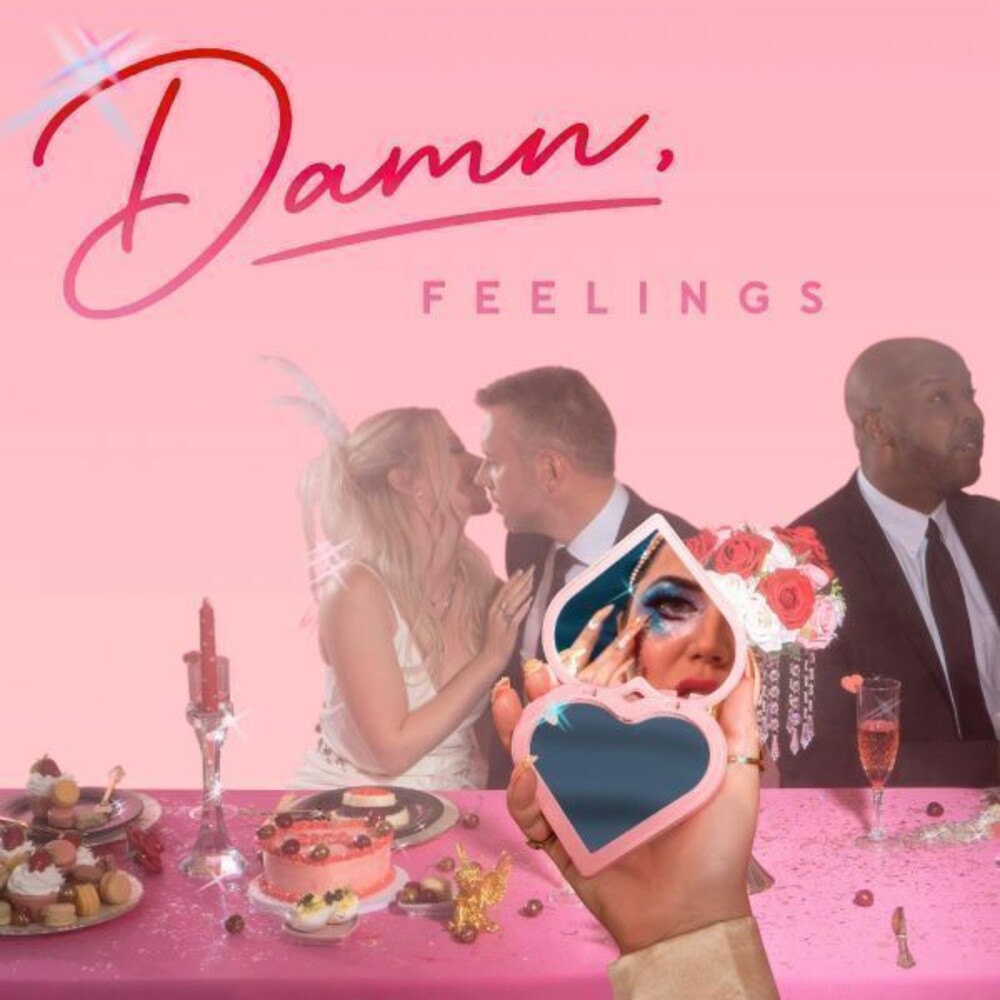 Chayla Hope - Damn, Feelings [Indie Exclusive Limited Edition Translucent Pink with Red & White Splatter LP]