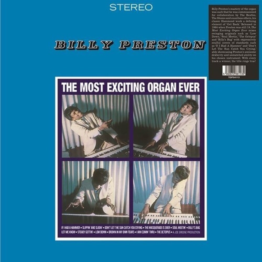 Billy Preston - Most Exciting Organ Ever