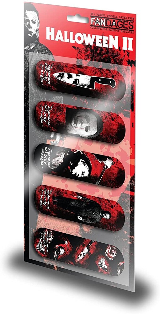 Halloween 2 Fandages Collectible Fashion Bandages - Halloween 2 Fandages Collectible Fashion Bandages