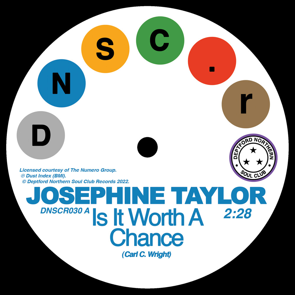 Josephine Taylor - Is It Worth A Chance/Satisfied