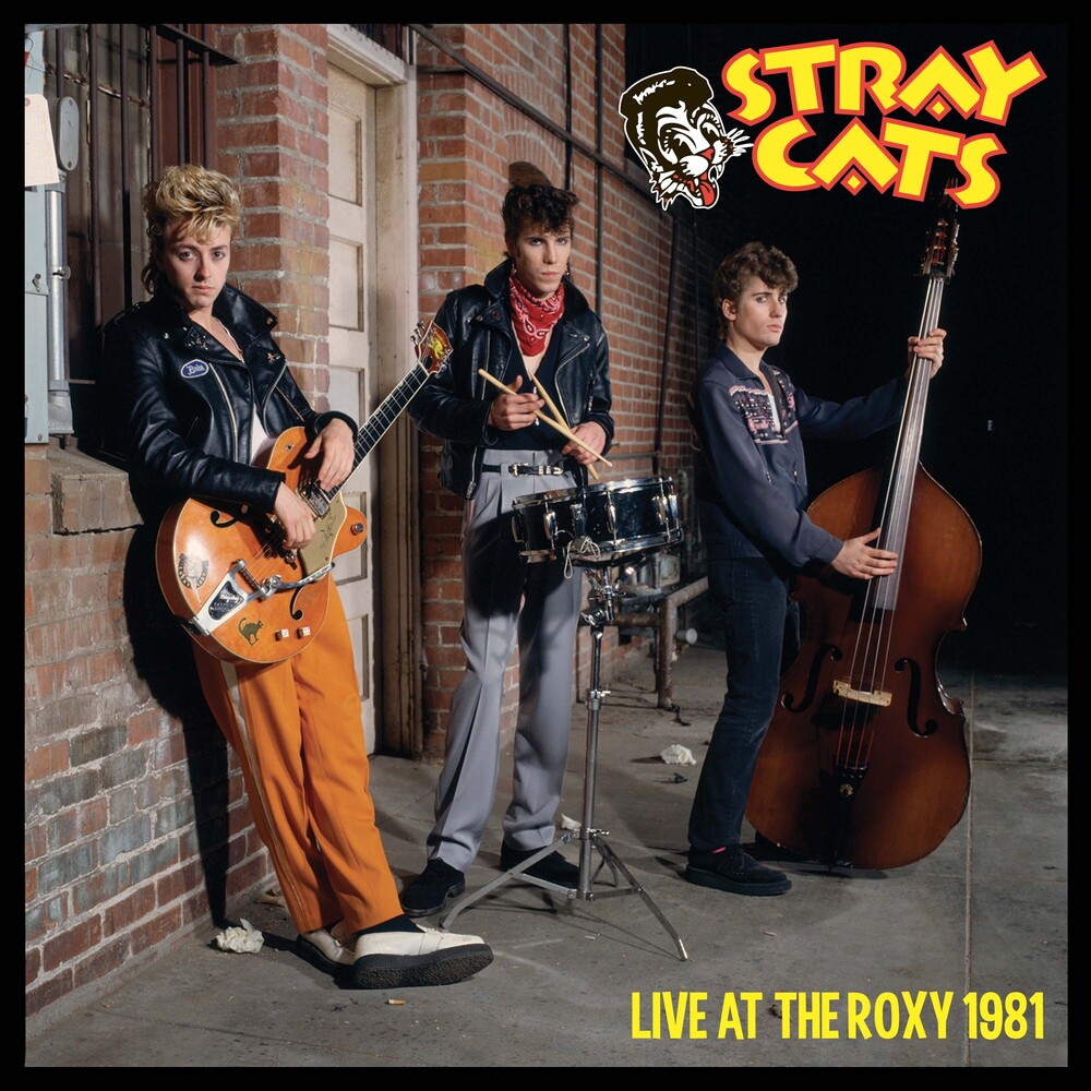 Stray Cats - Live At The Roxy 1981 - Gold/Black Splatter (Blk)