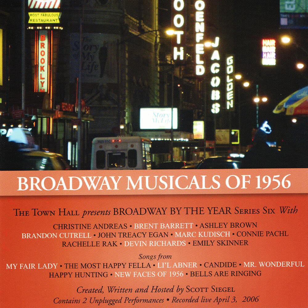 Broadway Musicals Of 1956 / O.B.C. - Broadway Musicals Of 1956 / O.B.C.