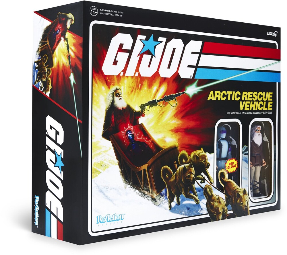 G.I. Joe Reaction Figures - Arctic Rescue Vehicle - G.I. Joe Reaction Figures - Arctic Rescue Vehicle