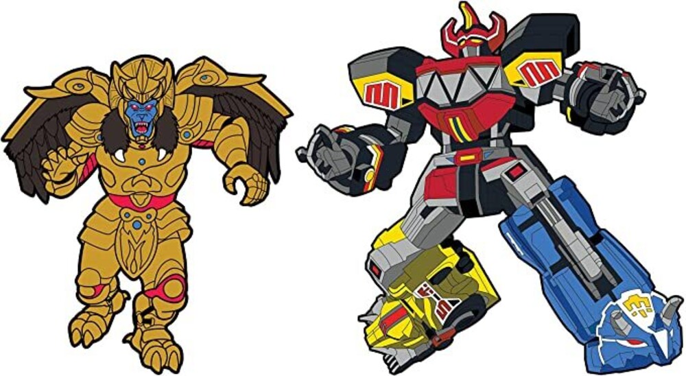 Icon Heroes - Power Rangers Goldar X Megazord Con Excl Enamel Pi