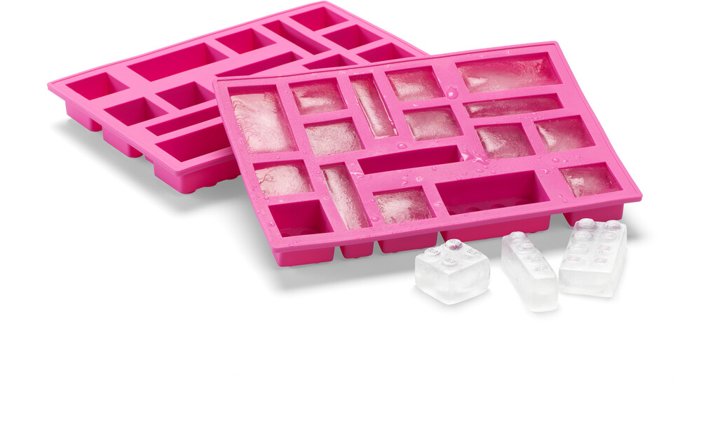 Room Copenhagen - Lego Ice Cube Tray In Pink (Pnk)