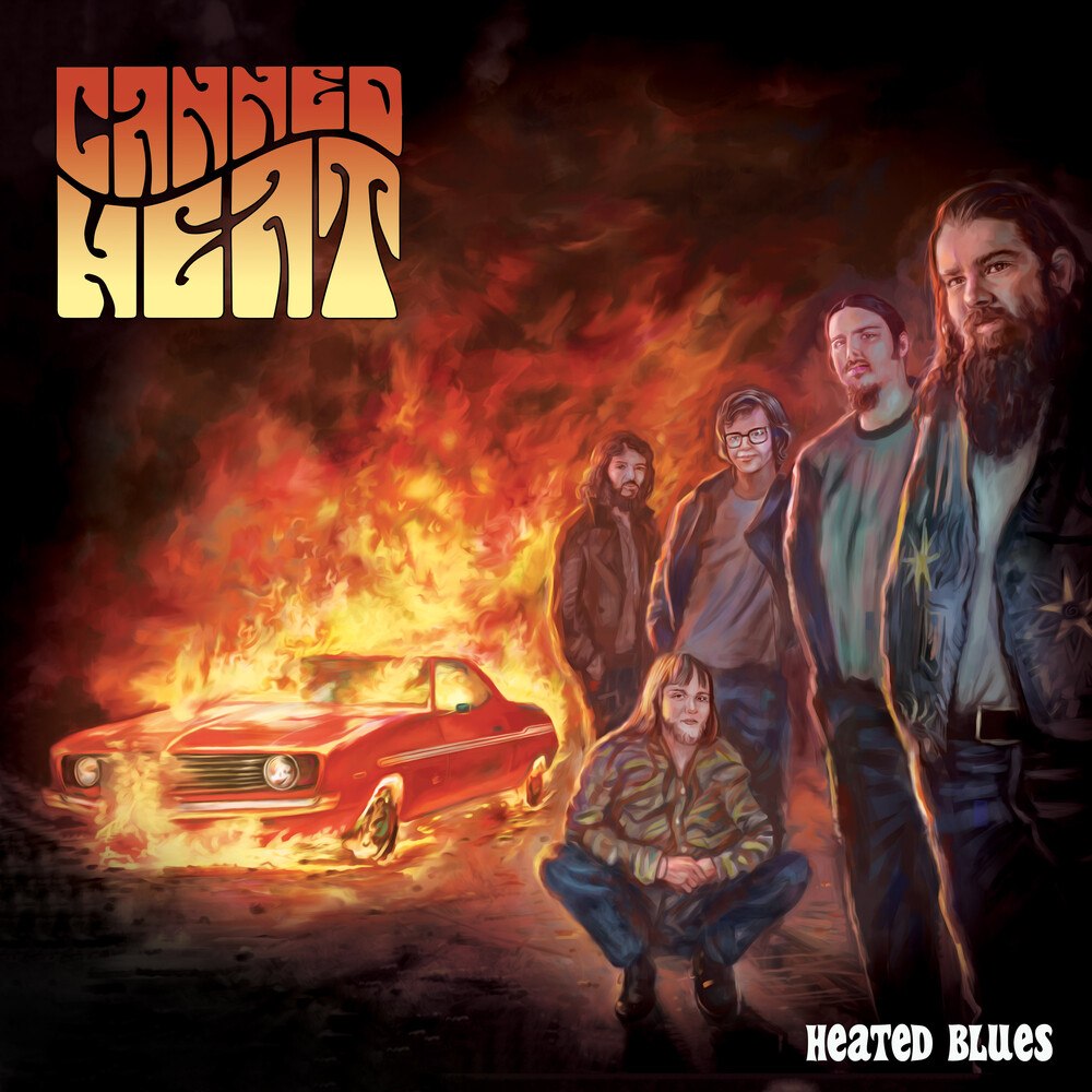 Canned Heat - Heated Blues (Red & Yellow Splatter) [Colored Vinyl] (Gate)