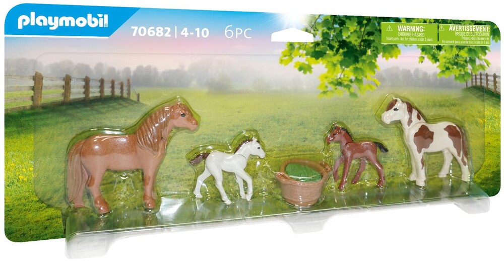 Playmobil - Country Ponies With Foals (Fig)
