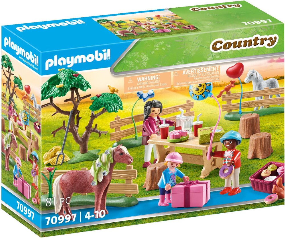 Playmobil - Country Pony Farm Birthday Party (Fig)