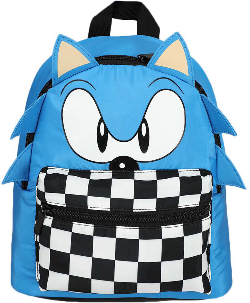 Sonic Decorative 3D Mini Backpack - Sonic Decorative 3d Mini Backpack (Back) (Mult)