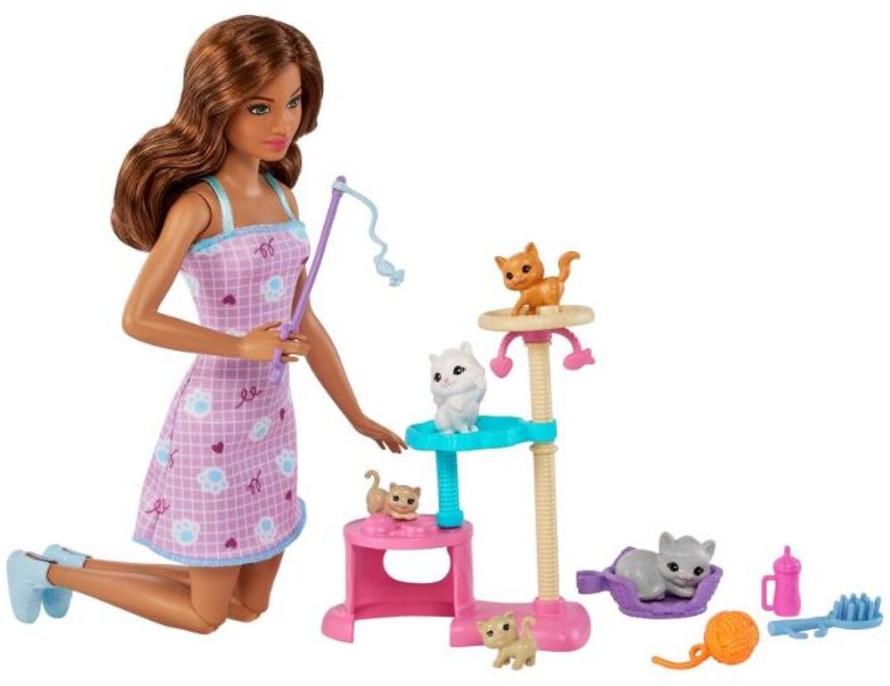 Barbie - Barbie Kitty Condo Playset Brunette (Papd)